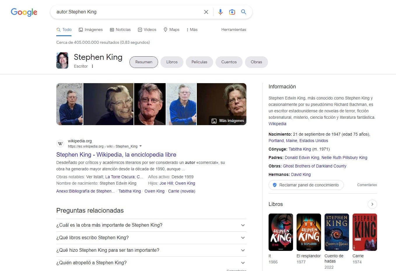 footprint para buscar autores en Google