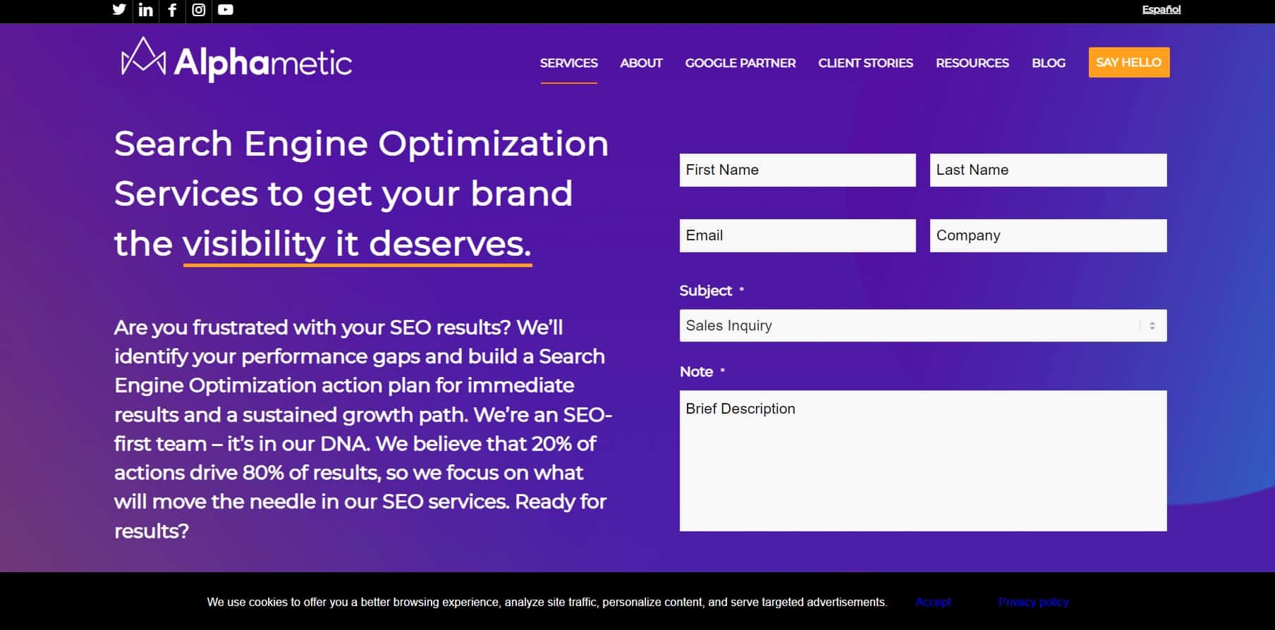 alphametic agencia seo miami