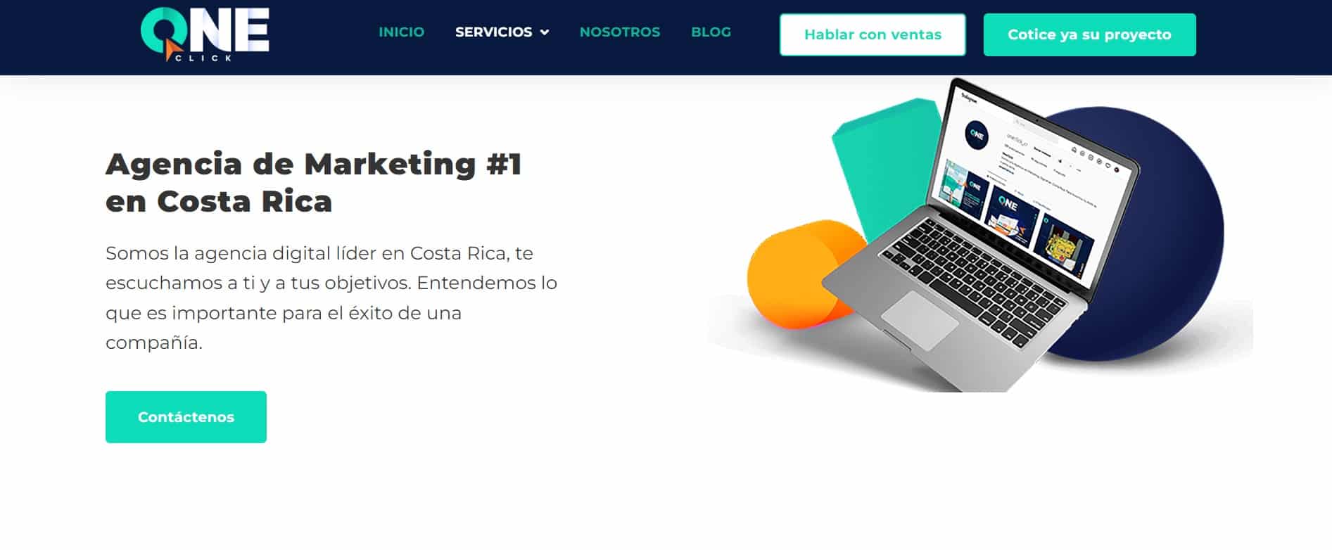 One Click agencia de SEO en Costa Rica