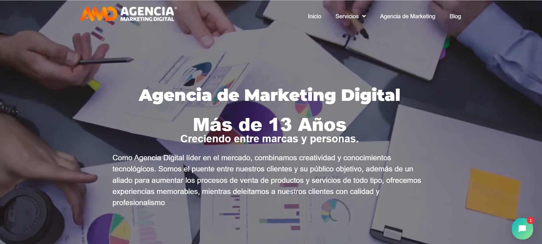 AMD agencia de marketing digital en Colombia