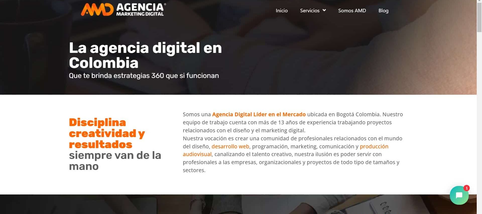 10 mejores agencias de desarrollo web Colombia