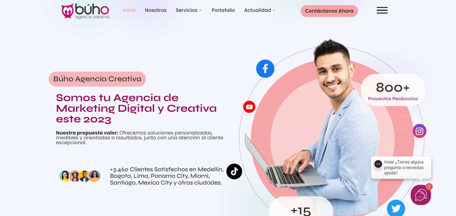 Búho Agencia Creativa marketing Colombia