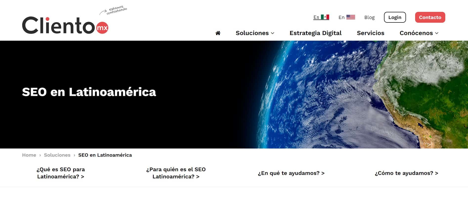 cliento agencia seo en mexico