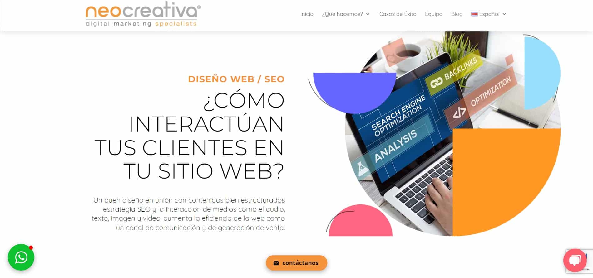 Neo Creativa agencia SEO en Costa Rica