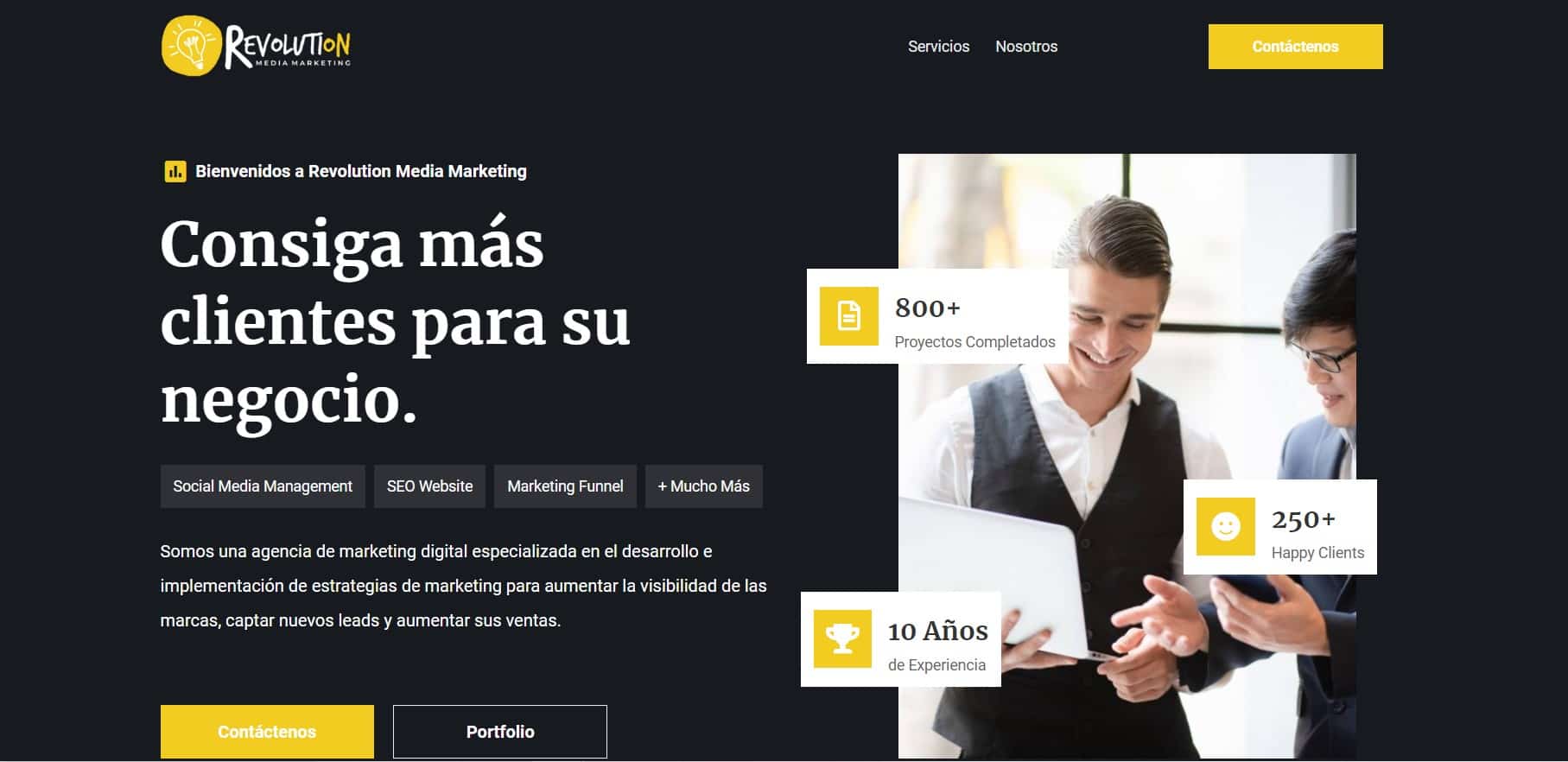 revolution agencia de posicionamiento en panamá