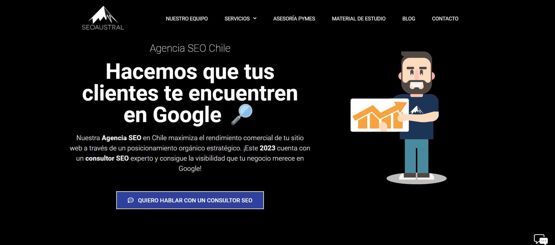SEO Austral agencia seo en Chile