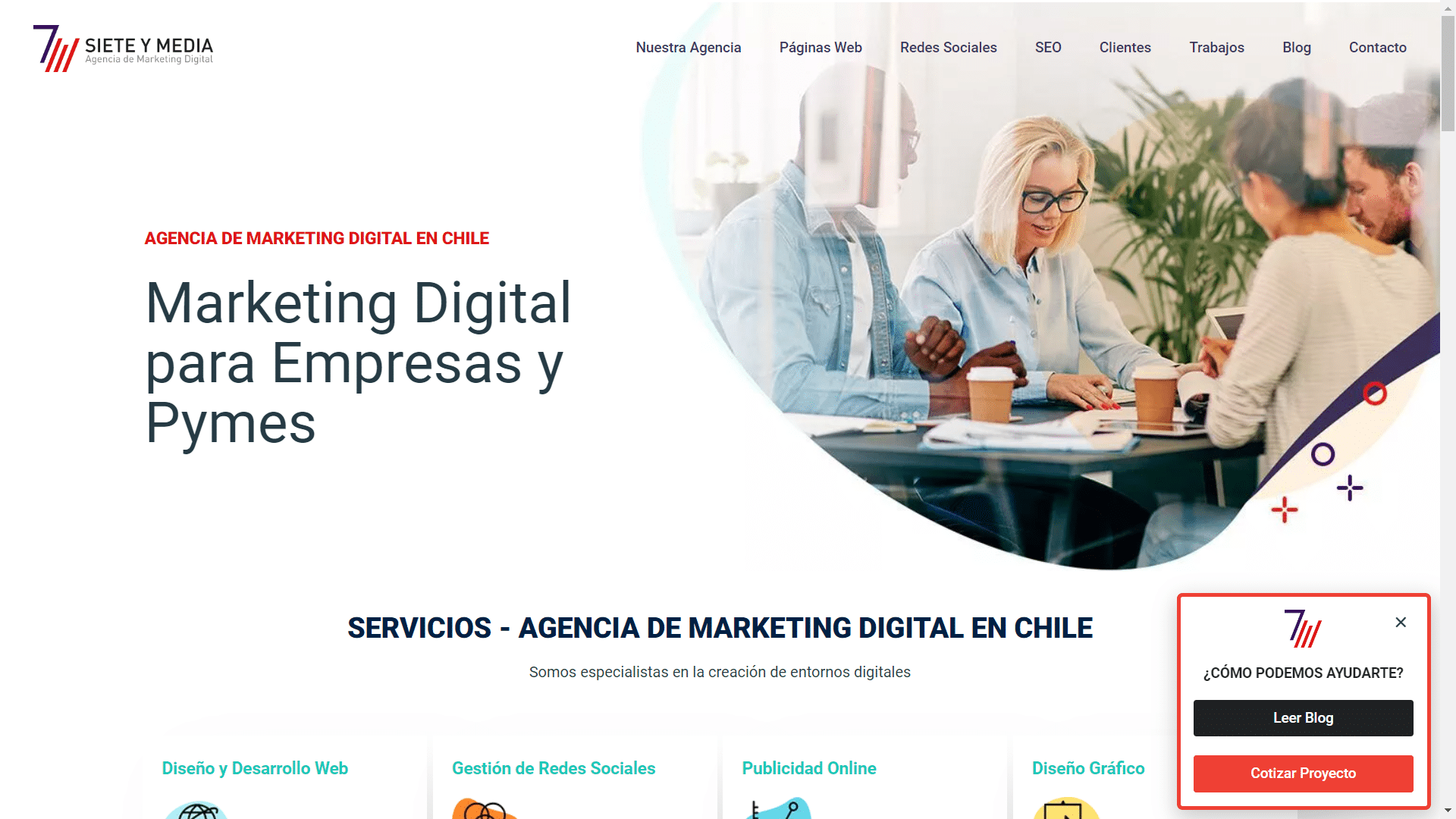 mejores agecias web de Chile