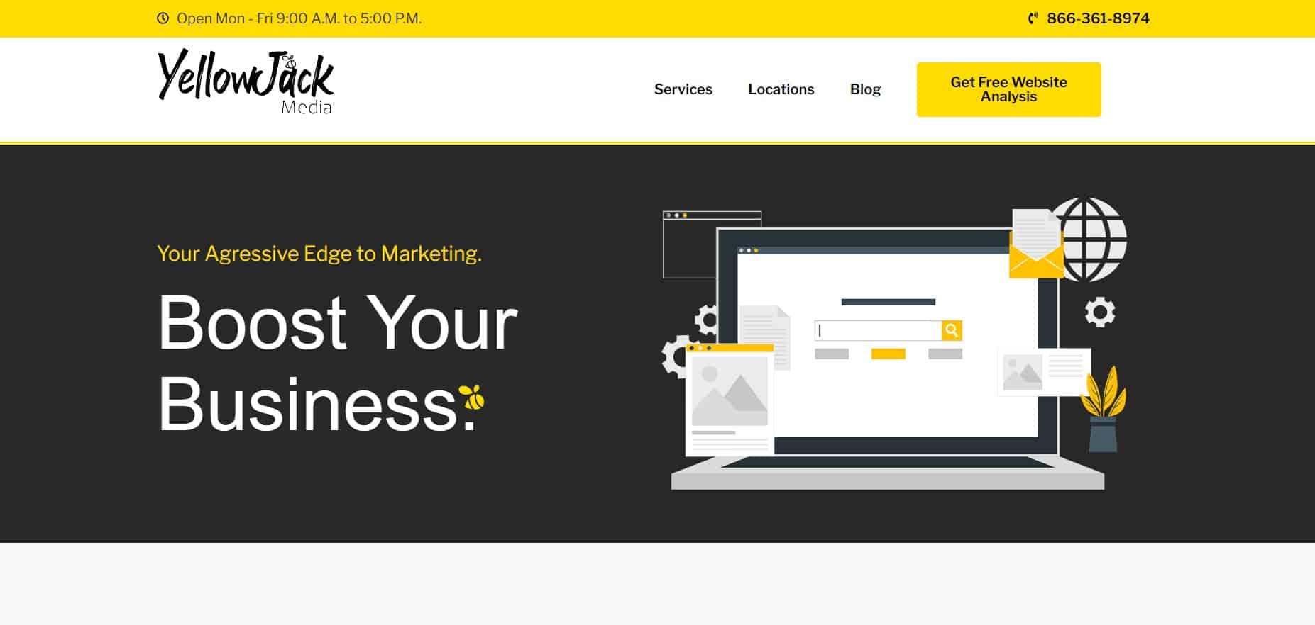 yellow jack media agenia seo en miami