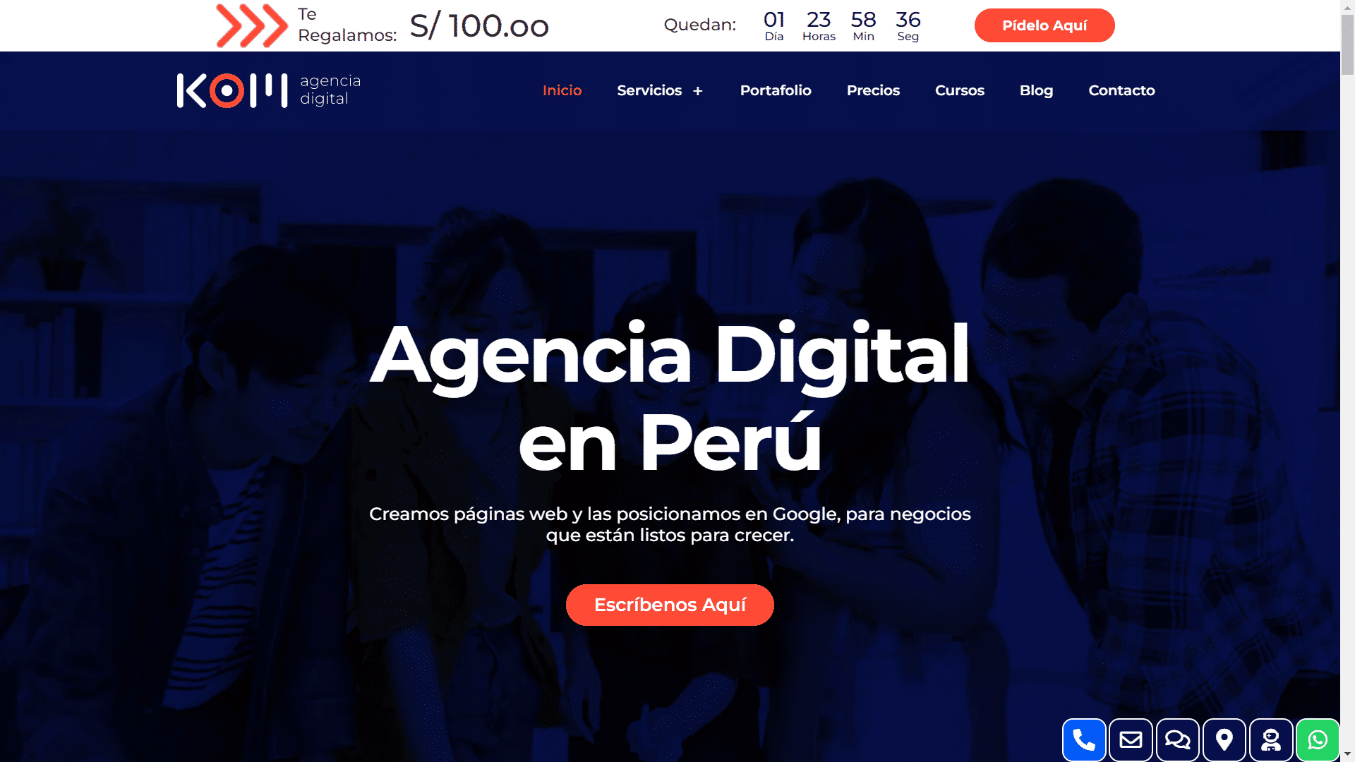 agencia web de Perú
