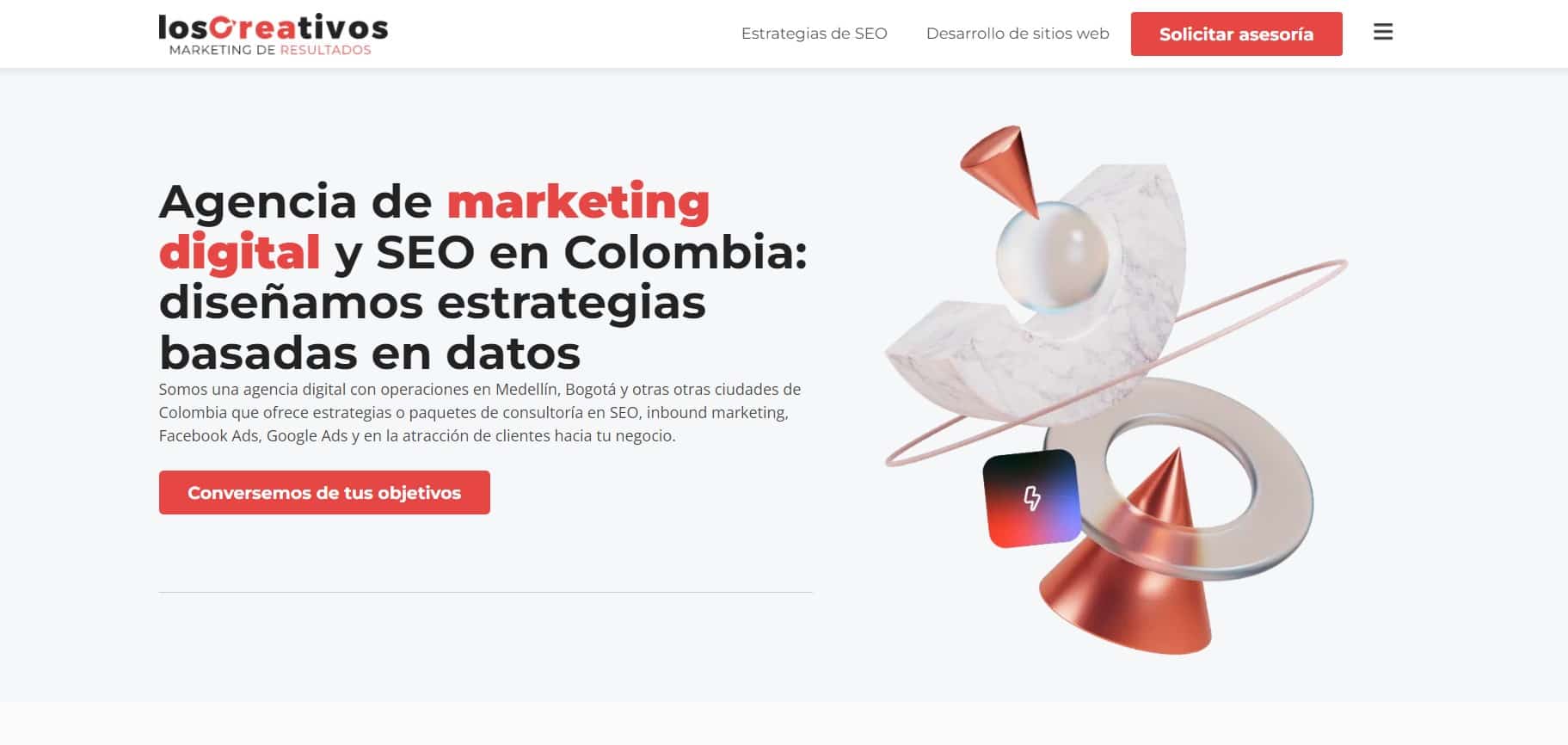 agencia de marketing digital en Colombia Los Creativos